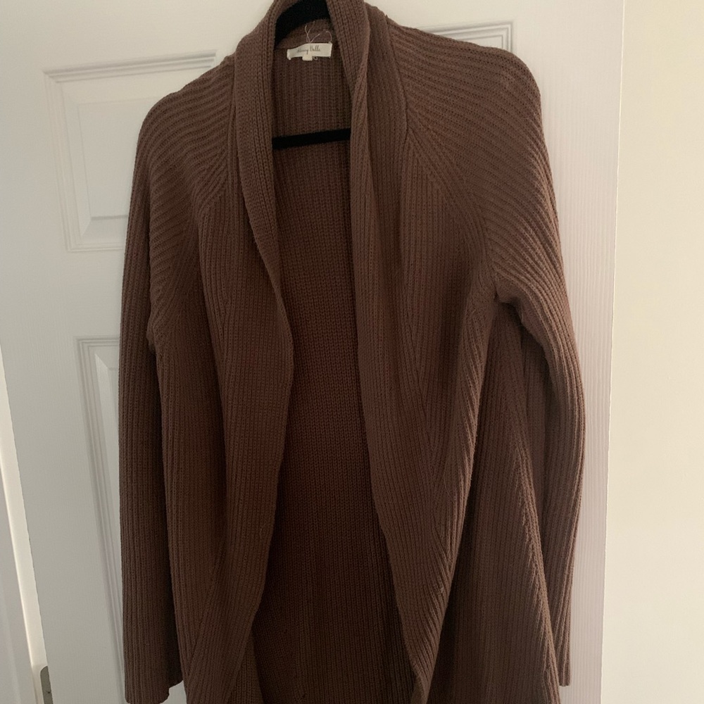 Honey Belle Long Brown cardigan M